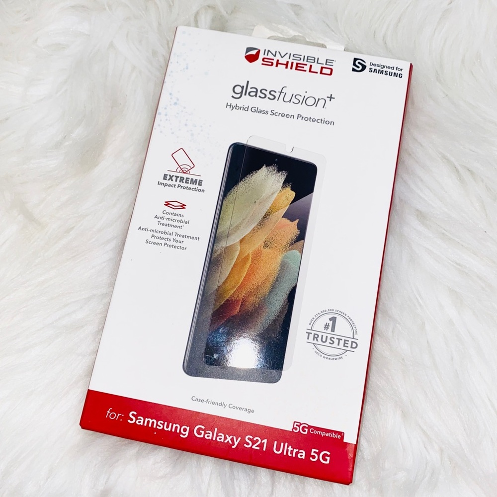 ZAGG Samsung Galaxy S21 Ultra 5G Hybrid Glass Screen Protector